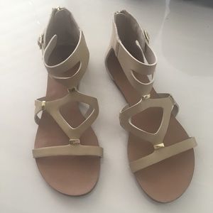 Mossimo Target Tan Gladiator Sandals